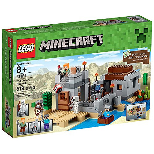 Lego Minecraft El Puesto Avanzado Del Desierto 21121