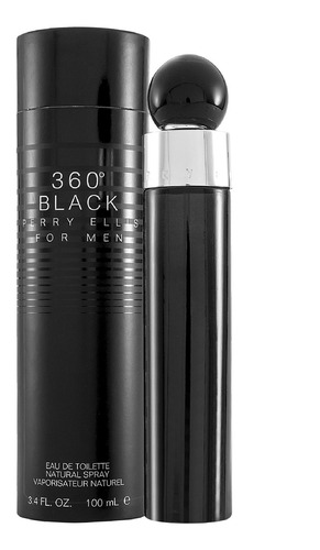 360° Black 100ml Edt Spray