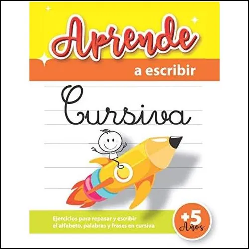 comprar Libro: Aprende A Escribir Cursiva: Primeros Ejercicios De El