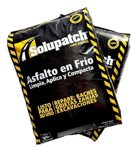 Solupatch Asfalto En Frío 25 Kg Venta Área Local Mty 