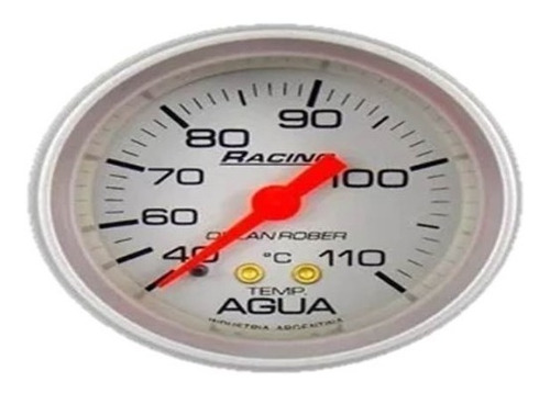 Kit Relojes Orlan Rober 52mm. Agua Aceite Voltimetro Grises