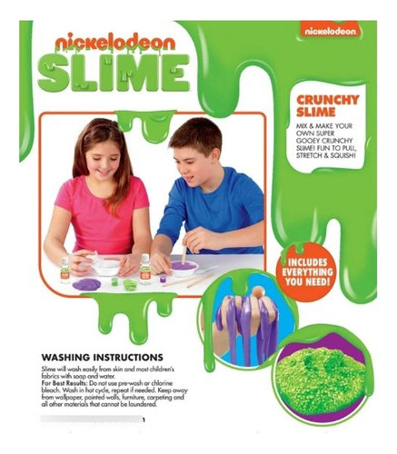 Kit Slime Nickelodeon Crunchy