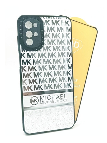Case Michael Kors + Mica Cristal Para Motorola G22