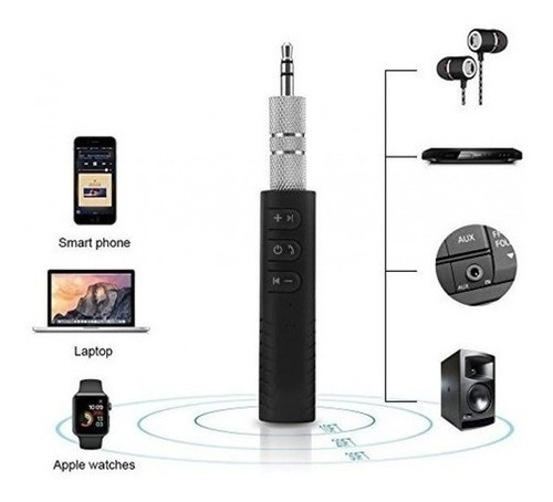 Imagen 3 de 5 de Receptor Auxiliar De Sonido B09 Bluetooth Musica Inalambrico