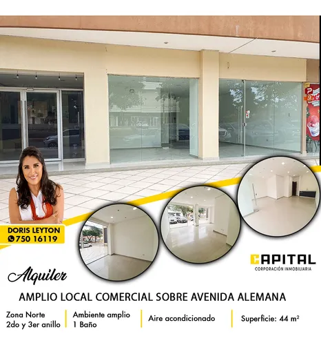 Sobre Avenida Alemana Local En Alquiler Con Amplia Vidriera