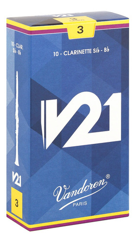 Cajas De Cañas Clarinete Sib V21 Nº3.0 Cr803 Vandoren