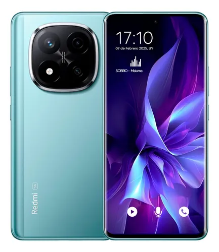 Celular Xiaomi Redmi Note 14 Pro+ Plus 5g Azul Hielo 12gb De Ram 512gb
