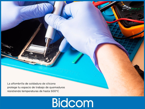 Manta Antiestática Para Reparar Celulares Con Imán