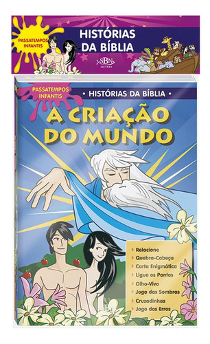 Histórias da Bíblia.Passatempos Infantis-ECO, de Finzetto, Maria Angela. Editora Todolivro Distribuidora Ltda., capa mole em português, 2017