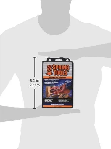 Springtools Wwa996 De 4 Piezas De Carpintería Conjunto Con E