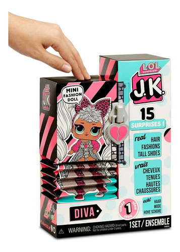 Muñeca Lol Surprise J.k. Diva Unboxing De 15 Sorpresas