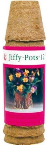 Ferry Morse Seed Co 5211 Jiffy Turba Pots (12 Macetas