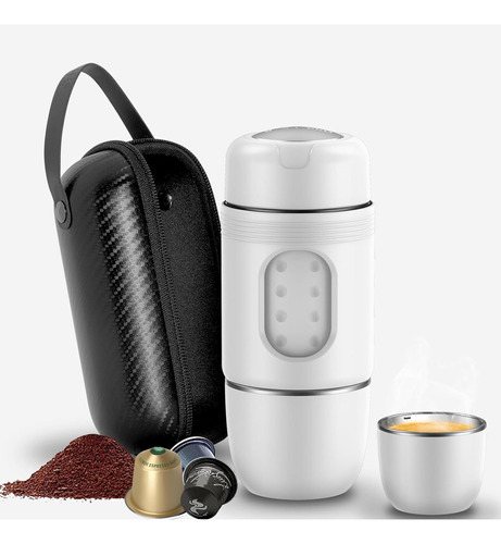 Mini Coffee Maker,portable Espresso Machine, 2 In1 Compatibl