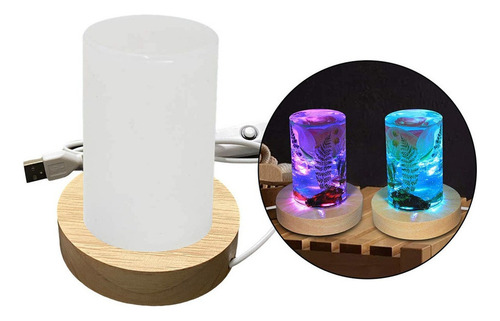 De Del Cilindro De Lámpara De Bricolaje S De Silicona