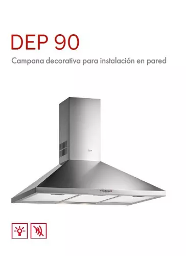 Campana Bajo Alacena / Gabinete Teka TMX 50 INOX de 50 cm (20