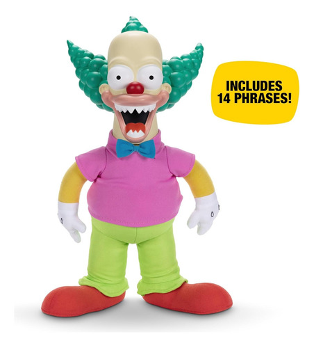 The Simpsons - Muñeco De Peluche Krusty Treehouse Of Horror