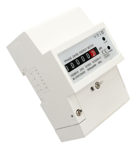 Medidor De Electricidad Monofásico Din Rail Power