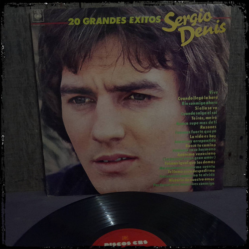 Sergio Denis - 20 Grandes Exitos - Ed Arg 1987 Vinilo Lp