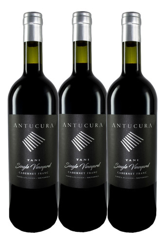 Vino Antucura Tani Single Vineyard Cabernet Franc X 3 Uni.