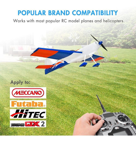 Tenergy 2000mah 6v Nimh Batería Recargable Con Hitec Conecto