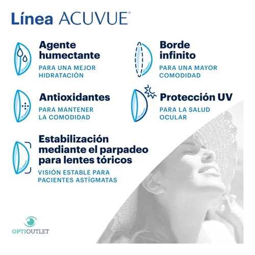 Lentes De Contacto Acuvue 1 Day Oasys 30 Pzas Mensual Env o gratis