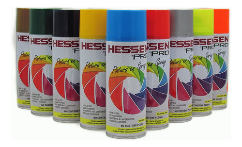 Pintura En Spray Aerosol Hessen Colores Varios Ma-ma