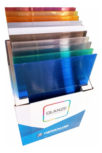 Lamina De Policarbonato 6mm Dp-uv 1.22x12.20 Mt Humo