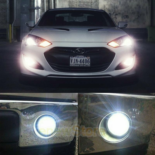2 Luces Antiniebla Led 881 898 889 Aptas Para Kia Hyundai