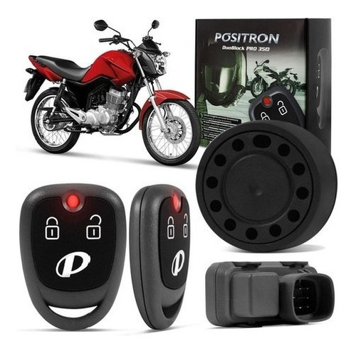 Alarme Moto Positron G8 Pro 350 Universal Sensor Presença   