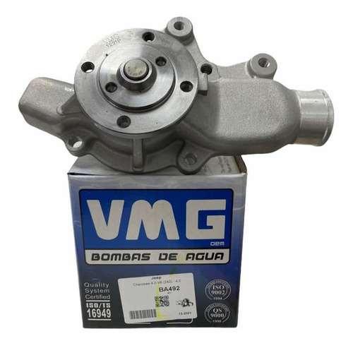 Bomba De Agua Vmg P/ Jeep Cherokee 4.0 6 Cilindros