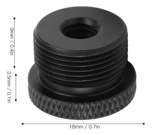Soporte Pinza P Micrófono De Mano + Adaptador 1/4 Y 5/8