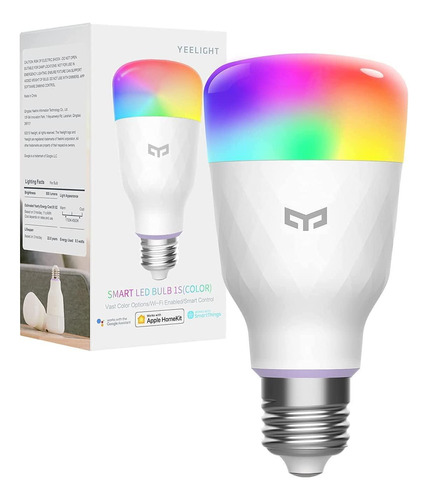 Lampada Inteligente Wifi Rgb Yeelight