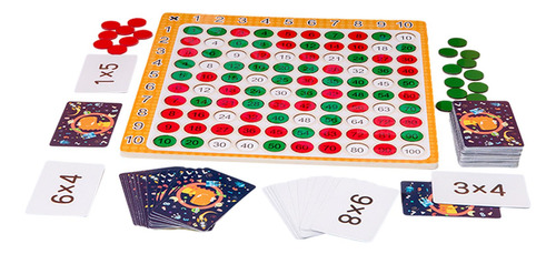 Juego De Mesa De Matemáticas, Mesa De Multiplicar 99,