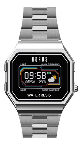 Smartwatch Select Power Horus Kairos W-sp Color de la caja Plateado