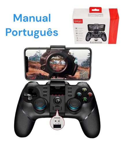 Ipega 9076 Controle Console Celular Bluetooth Manete Android
