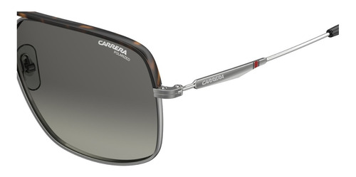 Lentes polarizadas Carrera 152/s Guawj Grey Silver Masculinas