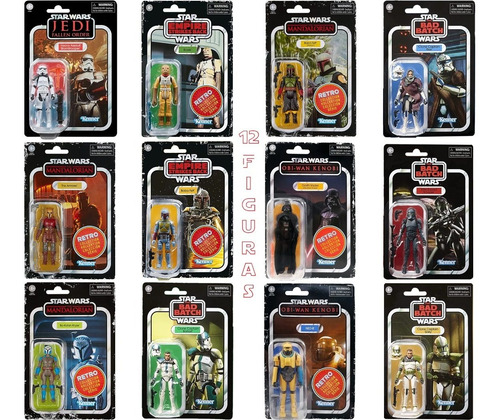 Star Wars Figuras 12 De Colección Originales