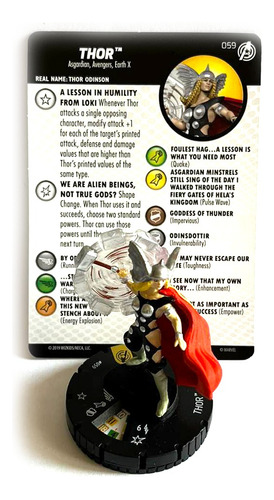 Heroclix Marvel Thor #059 Captain America And The Avengers