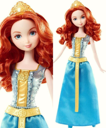 Muñeca Princesa Merida Valiente Disney 100% Original Nueva