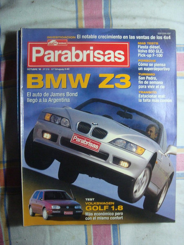 Parabrisas 216 Volvo 850 Gle Pick Up F 100 Bmw Z3 Golf 1.8