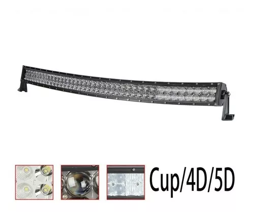 Faro Barra Led 240w Lente 5d Lupa 105cm Auto 4x4 Cuva F23