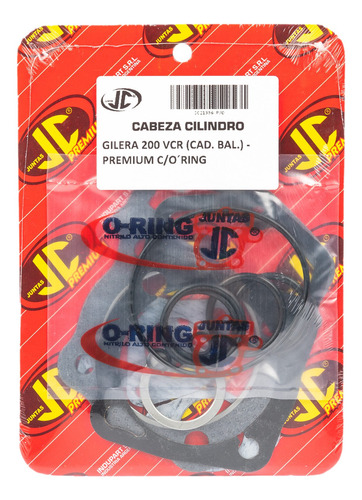 Junta Tapa De Cilindro Con Oring Gilera Vcr 200 (cad Bal) Jc