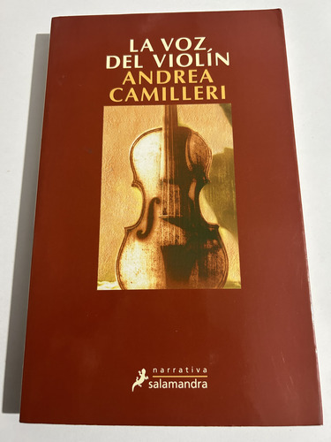 Libro La Voz De Violín - Camilleri - Excelente Estado