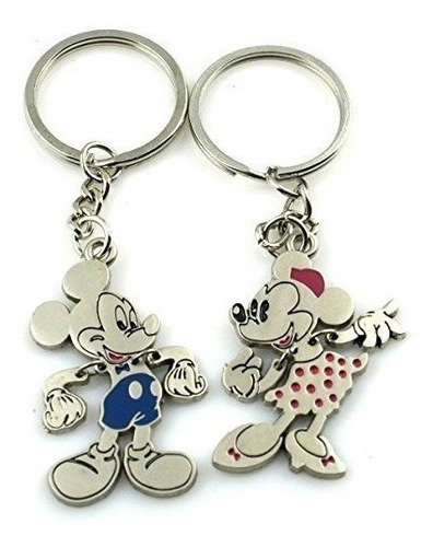 Angelia Disney Lover Mickey Lover Su Llavero Llavero Pareja