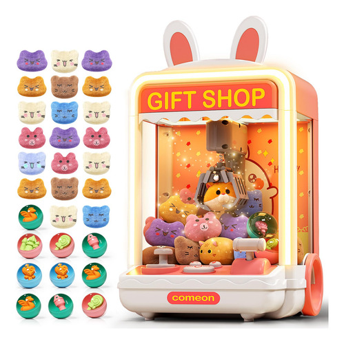 Mini Máquina Expendedora De Garras Para Niños 30 Piezas Color