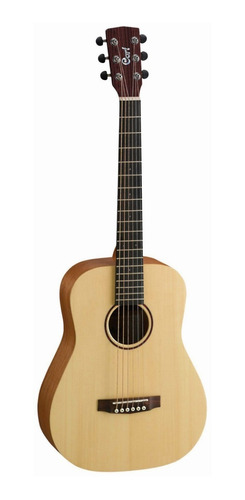 Guitarra Acústica Mini De Viaje Cort Earth Mini Open Pore