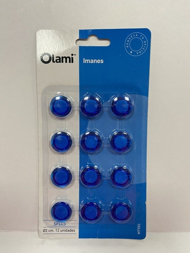 Imagen 5 de 5 de Imanes X12 Unidades Olami Mt905