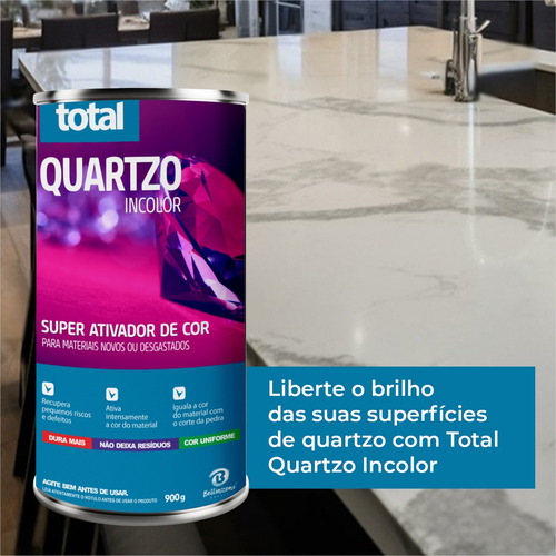 Total Quartzo Incolor + Limpador Sujeiras Difíceis