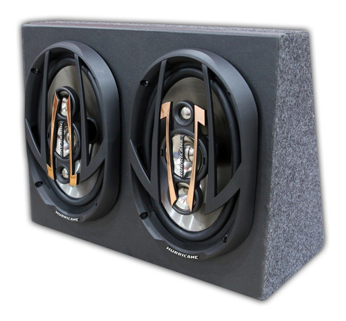 Caixa Automotiva Porta Mala Alto Falante 6x9 Hurricane Qr 69
