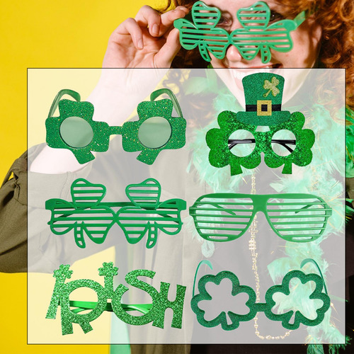 6 Paquetes De Regalos De Fiesta De Gafas Del Día De San